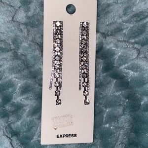 Express long dangle earrings
